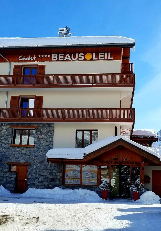 Chalet Beausoleil 4 Etoiles - Prestige - Au Pied Du Col De La Croix De Fer Saint-Sorlin-d'Arves Luaran gambar